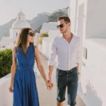 Santorini: Couple Family Photoshoot with Pickup - Starting Point at Ilios Bakery in Imerovigli