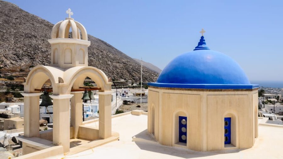 Santorini Cultural Villages and Akrotiri Ruins Private Tour - Authentic Life in Emporio Village