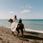 Santorini: Exclusive Private Horse Riding with picnic - Visiting the Black Sand Beach or Caldera Cliffs