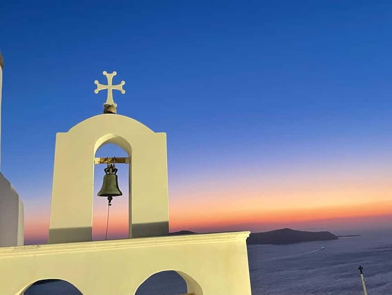 Santorini: Explore the Islands Beauty & Sunset Wine Tasting - Reaching the Highest Point: The Monastery of Prophet Elias
