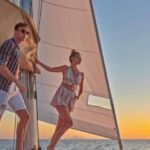 Santorini Gold Catamaran Cruise with Snorkel, BBQ & Open Bar - Exploring Santorini’s Colorful Beaches and Rock Formations