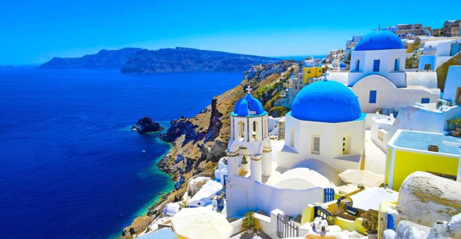 Santorini Island: Guided Tour from the port Rethymno Crete - Exploring Santorini’s Iconic Towns: Oia and Fira