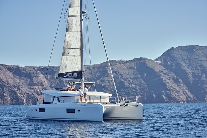 Santorini Oia: Caldera Private Day Cruise with BBQ & Drinks - Scenic Departure from Ammoudi Bay