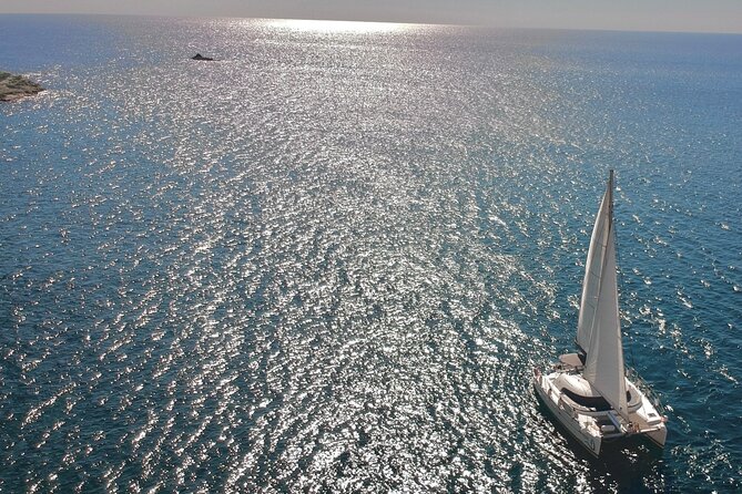 Santorini: Private All-In Catamaran Cruise (Food&Drinks) - Start at Vlychada Port for a Scenic Departure