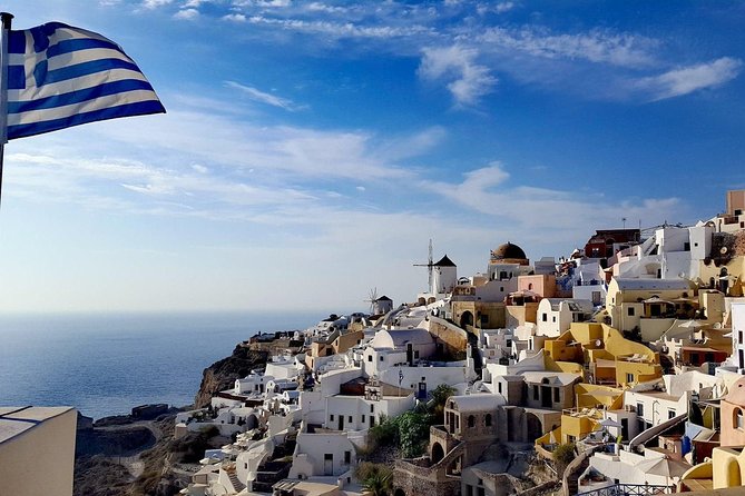 Santorini Private Instagram Tour - Pyrgos and Prophet Elias Monastery Views