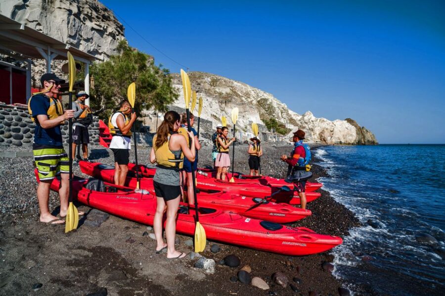 Santorini: Sea Kayaking with Light Lunch - Starting Point and Logistics in Santorini