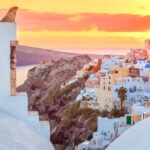 Santorini: Traditional Sightseeing Bus Tour with Oia Sunset - Visiting the Village of Emporio