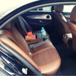 Santorini VIP Limousine Transfer Services - The Mercedes-Benz E-Class and Onboard Amenities