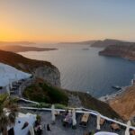 Santorini Wine Secrets - Sunset and Scenic Views at Venetsanos Winery in Megalochori