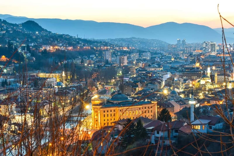 Sarajevo: Nighttime City Highlights Walking Tour - Exploring Sarajevo’s Most Famous Landmark: Latin Bridge