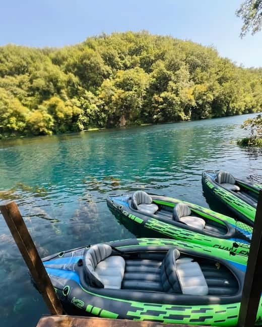 Sarande: Blue Eye Kayak and walking tour & Lekursi Castle - Starting at Sarande’s Central Meeting Point