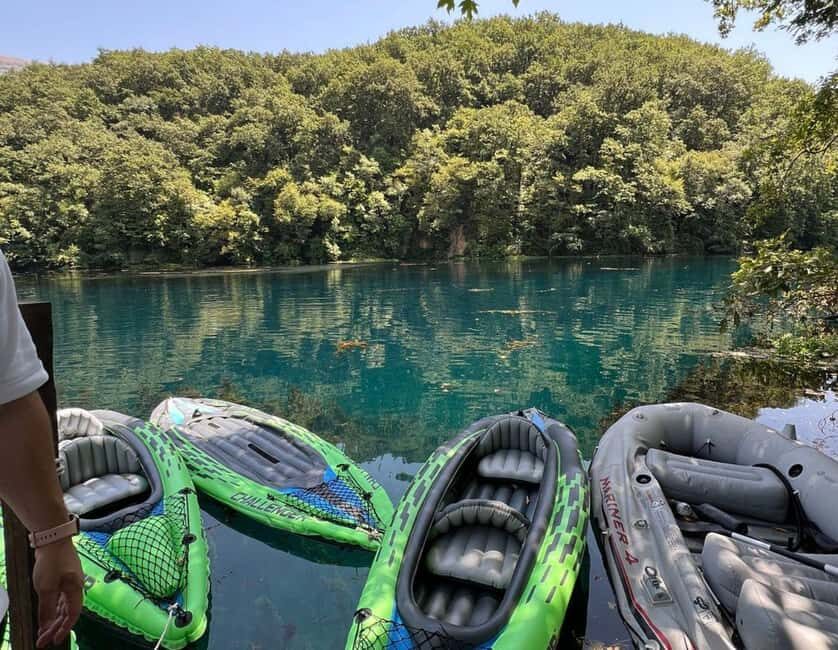 Sarande, Blue Eye & Sunset tour at Lekuresi castel - Visiting the Blue Eye Spring: Nature’s Crystal Wonderland
