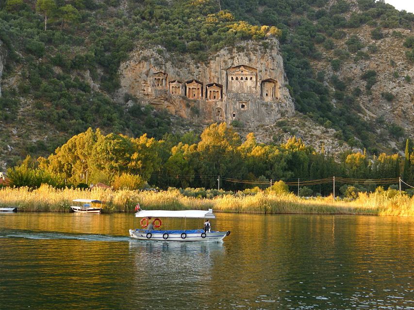 Sarigerme: Dalyan, Turtle Beach, Mud Bath, & King Tombs Tour - Departure and Transportation: From hotel to Dalyan