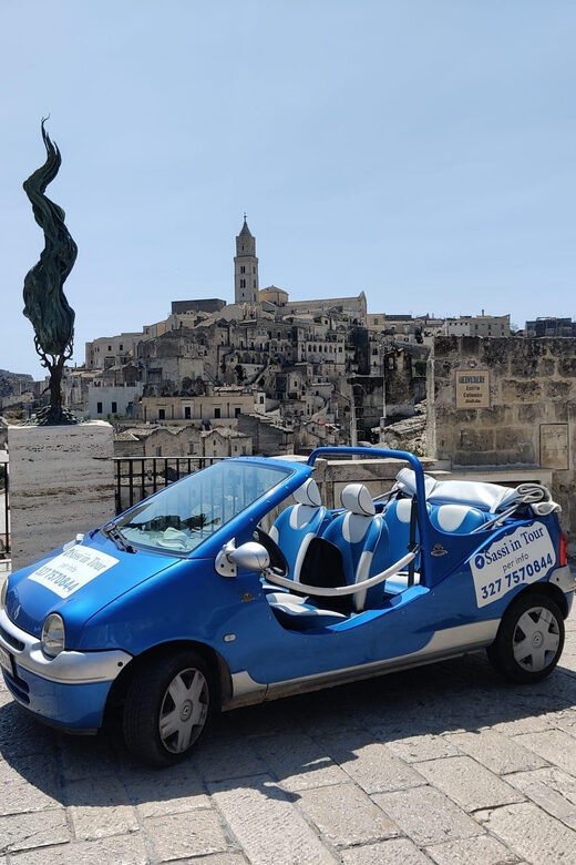 Sassi in Tour with Twingo cabriolet - The Route and Key Stops in the Sassi