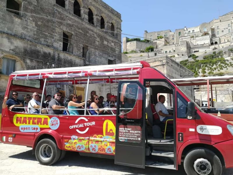 Sassi of Matera: Eco-Bus Open Top Tour - Departing from Matera: Convenient Meeting Points and Schedule