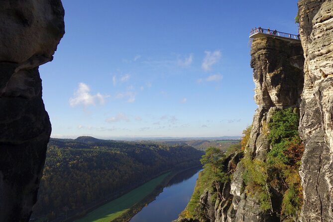 Scenic Bastei Bridge with Boat Trip & Lunch: DayTour from Dresden - Neurathen Castle: Medieval Ruins with a View