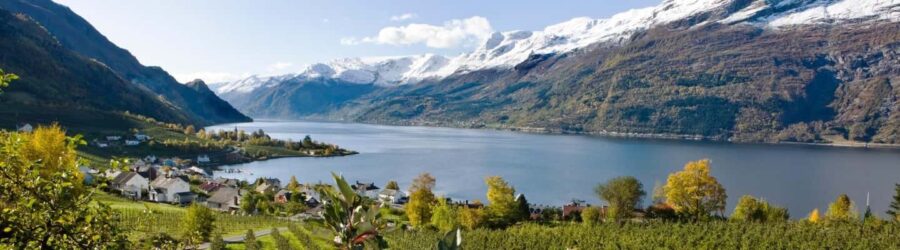 Scenic Hardanger Fjord with Waterfalls, Farm Garden & Lunch - Scenic Drive Along Hardangerfjord
