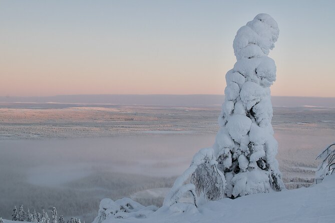 Scenic Snowshoeing on the Top of Pyhä Fell - Riding the PyhäExpress Chair Lift for Unmatched Views
