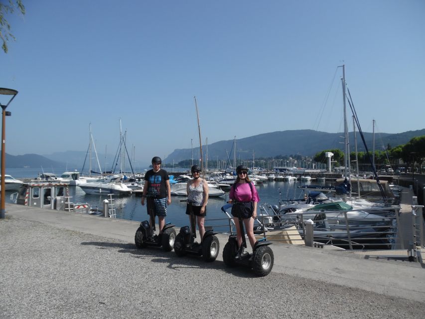 Segway hike 2h00 Aix les Bains between lake and forest - From the Small Port to Lake Bourget: Starting the Adventure