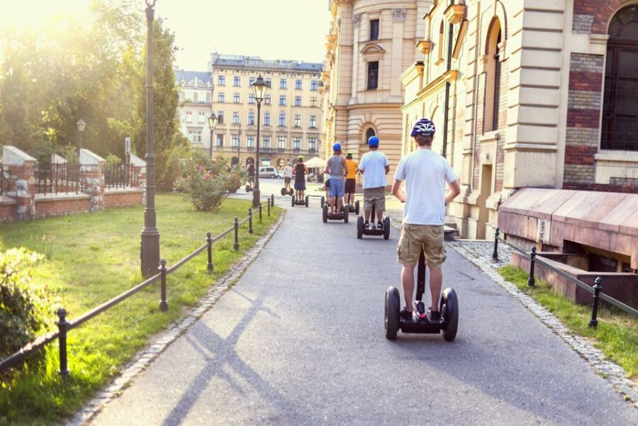 Segway Tour Krakow: Full Tour (Old Town + Jewish Quarter) - From the Old Town to the Wisa Riverside