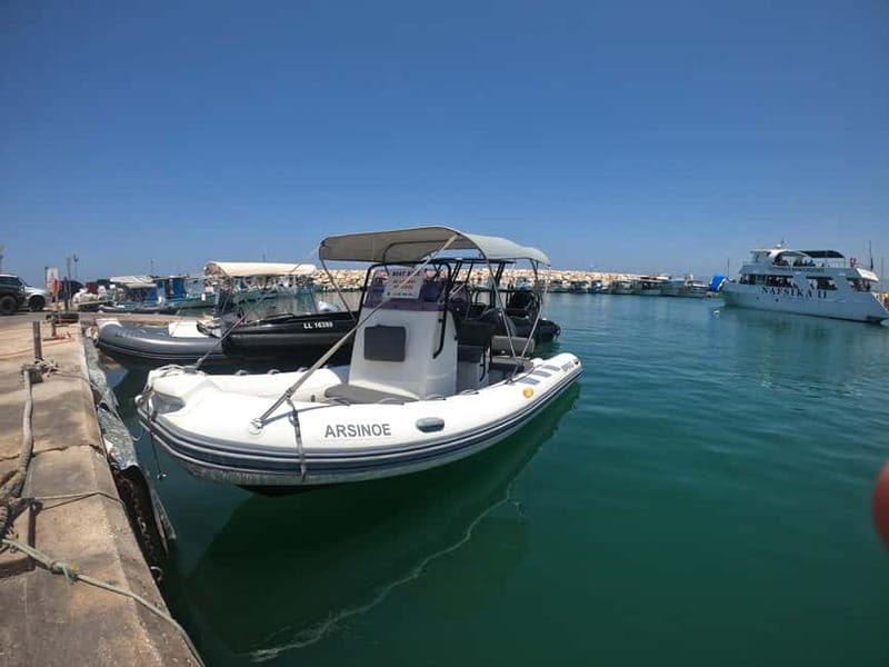 Self-Drive Boat Rental Latchi: Paphos Transfer Available - Explore the Iconic Akamas Peninsula and Blue Lagoon