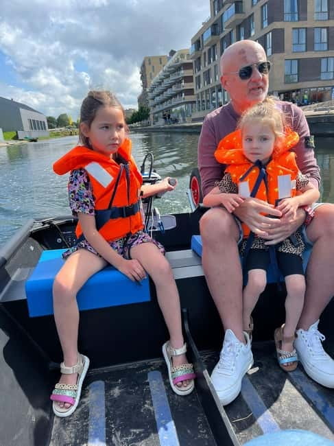 Self-Guided Electric Boat Rental - Exploring Goes Historic Town and Its Villages