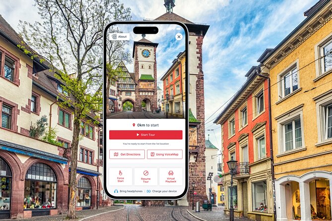 Self Guided Walking Tour through Old Town Freiburg - Starting Point at Rathausplatz with Freiburg’s Architectural Contrasts