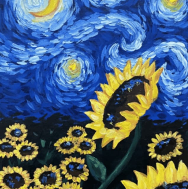 Sevilla: Wine Gogh Glow Academy Paint and Sip Classes - The Location and Duration of the Painting Class