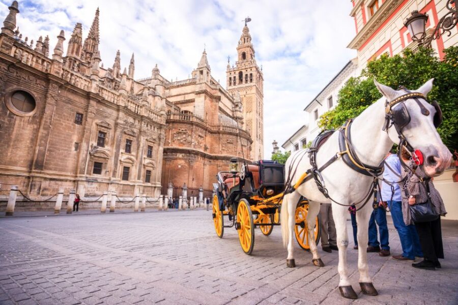 Seville: Cathedral, Giralda and Alcázar Guided Tour - Exploring the Alcázar’s Architectural Wonders