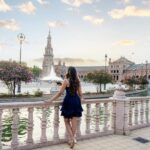 Seville: Professional Photoshoot - How the Photoshoot at Torre Norte and Plaza de España Works