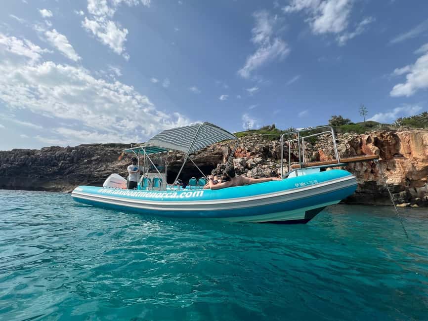 Shared boat excursion Half day - Customizable Itinerary with Top Coastline Stops
