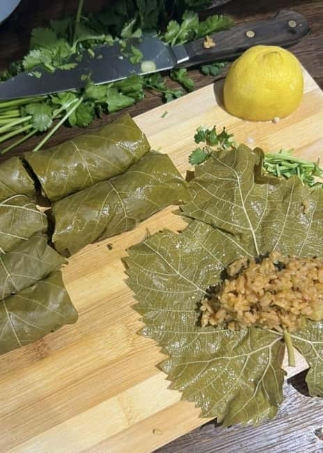 Shkodra Cooking class - What You Will Prepare: Byrek and Japrak with Grape Leaves