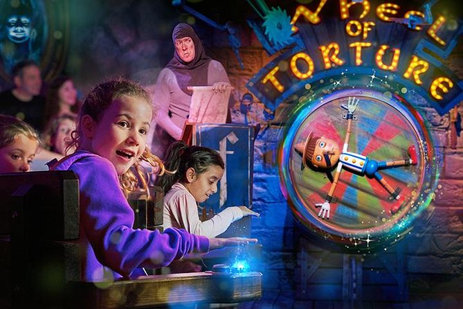 Shrek's Adventure! London Entrance Ticket - The Themed Zones and Interactive Features