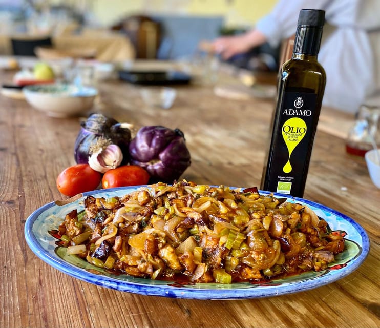 Sicilian cooking class in the historic baglio Florio Adamo - Starting in the Historic Florio Factory in Sicily