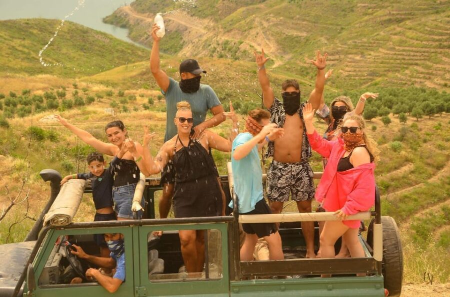 Side Green Canyon Off-Road Jeep Safari Adventure with Lunch - Visiting the Ancient Naras Bridge and Roman Ruins