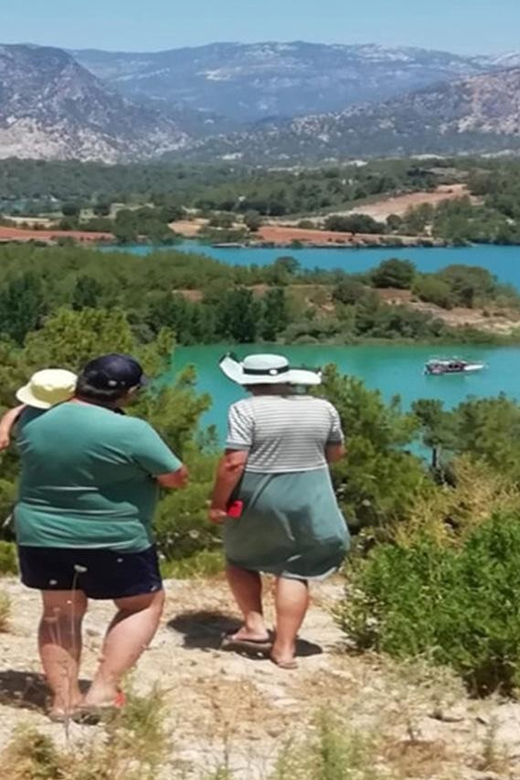 Side: Mix Tour Cabrio Bus, Boat Tour, with Lunch - From Pickup to First Stop at Manavgat Waterfalls