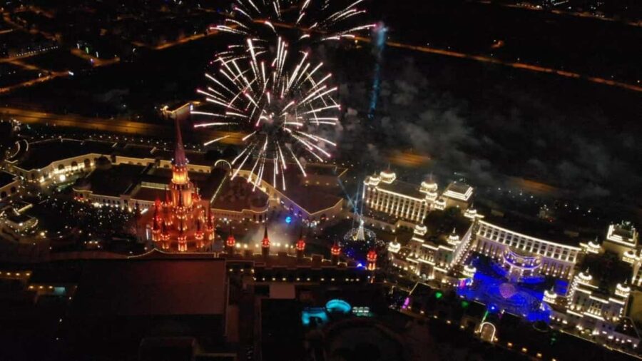 Side: The Land of Legends Legendary New Year Night Show - The Location: The Land of Legends in Antalya Province