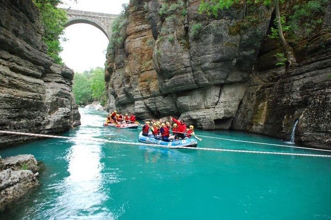 "Side: Whitewater Rafting Fun at Koprulu Canyon" - The Starting Point and Convenient Transfers from Side