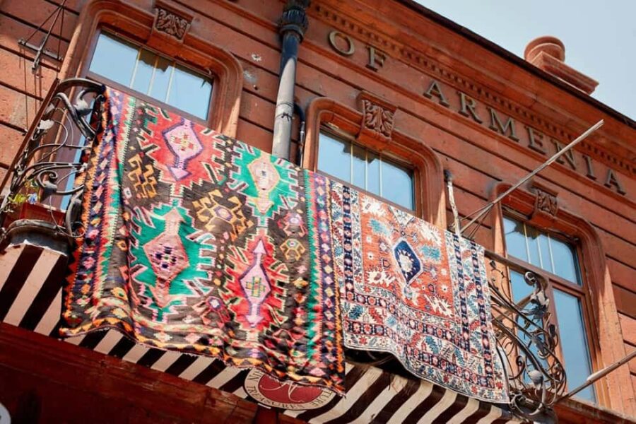 Sightseeing tour in Yerevan, Megerian Carpet, Soviet Club - The Tour Starts at Hyur Service Near Republic Square