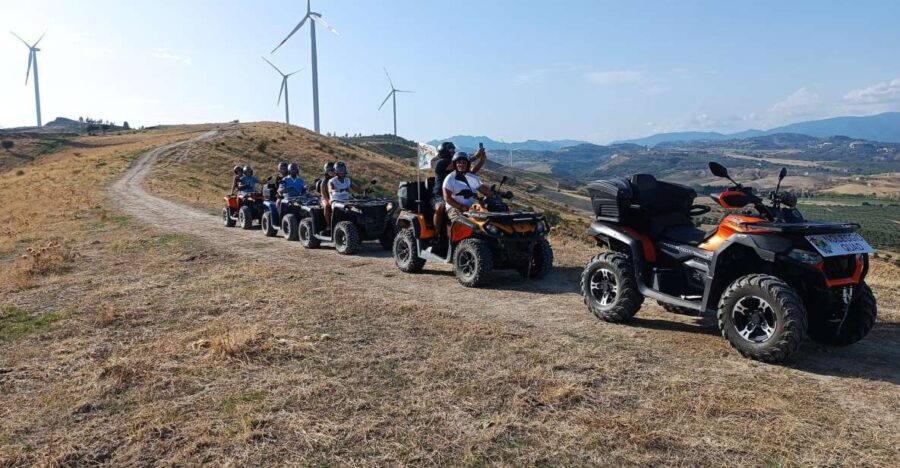Simeri: Quad experience to discover breathtaking landscapes - Navigating the Simeri Mare Landscape on a Quad