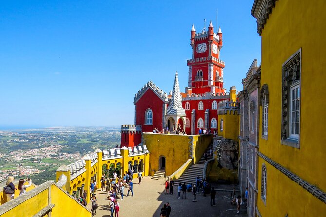 Sintra, Pena Palace, Cabo da Roca Coast & Cascais Day Tour - Visiting Pena Palace: A Fairy Tale Comes Alive