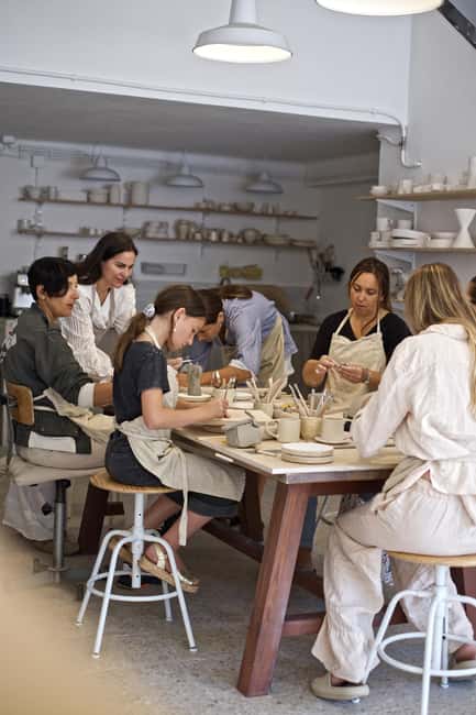 Sintra: Pottery Workshop by the Stunning Praia da Adraga - What Participants Do at the Pottery Workshop