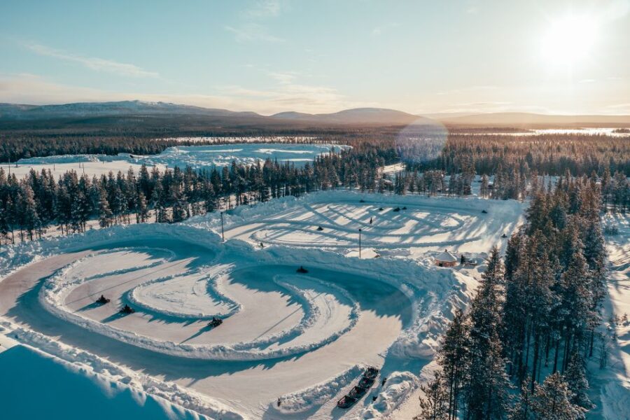 Sirkka: Levi Ice-Karting Experience with Optional Transfer - Warm Up and Rejuvenate with Hot Berry Juice