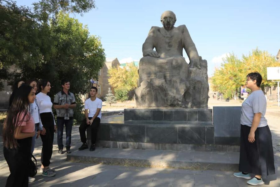 Sisian: Walking City Tour - Exploring Soviet Monuments and Government Buildings