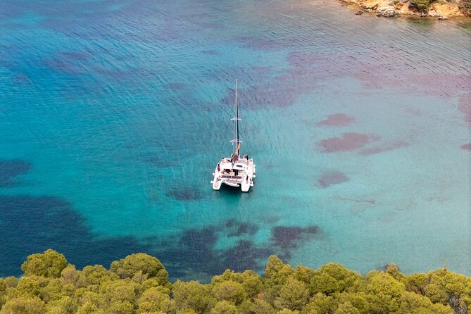 Sithonia: Catamaran Day Cruise Explore Hidden Gems! - Exploring Kelifos Island’s Caves and Clear Waters