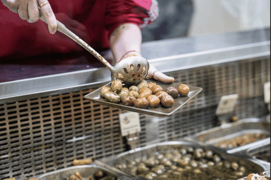 Sizzle & Savor: Seville's Tapa Expedition - Exploring an Abacería for Light Bites and Sherry