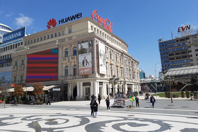 Skopje Old and New Private Half-Day Walking Tour - The Modern Face of Skopje