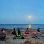 Sliema: Beach Yoga Class - Sliema and the Chalet Location for Yoga by the Sea