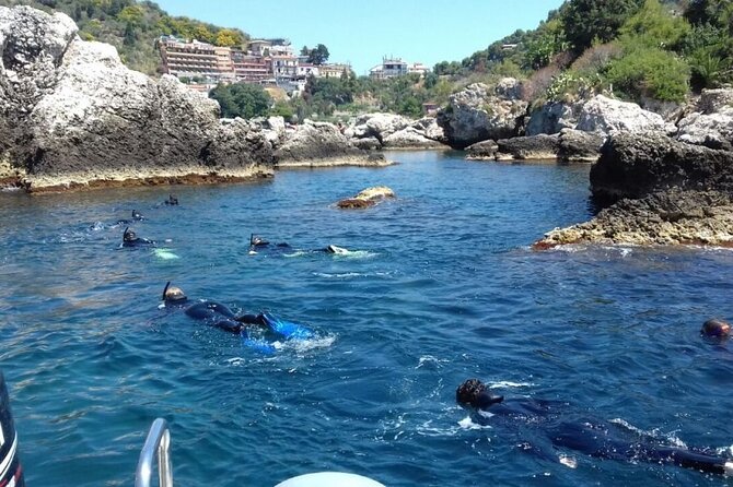 Snorkeling at Isola Bella Marine Park Taormina - From the Sea Spirit Boat to Isola Bella Marine Park