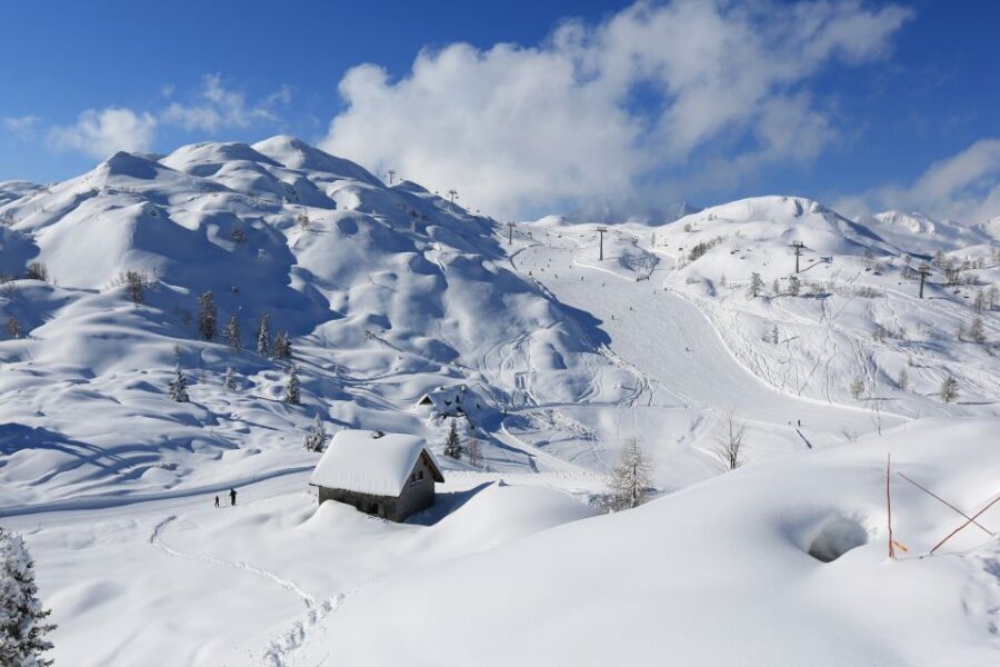 Snowboarding with Instructor in Vogel Ski Center - Scenic Cable Car Ride to Vogel Top Station